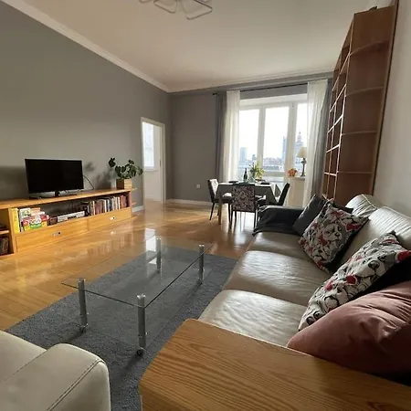 Elegant Apartament With An Amazing City View! Warsaw Exterior photo